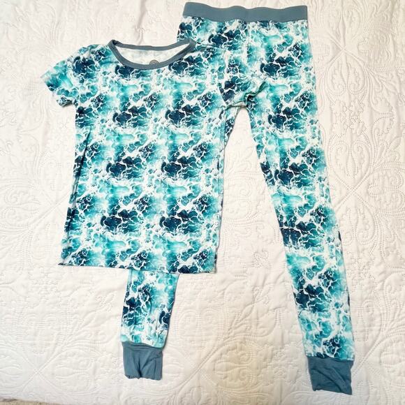 Sunshine Luckies Bamboo PJ Set Size 5T - Picture 2 of 6